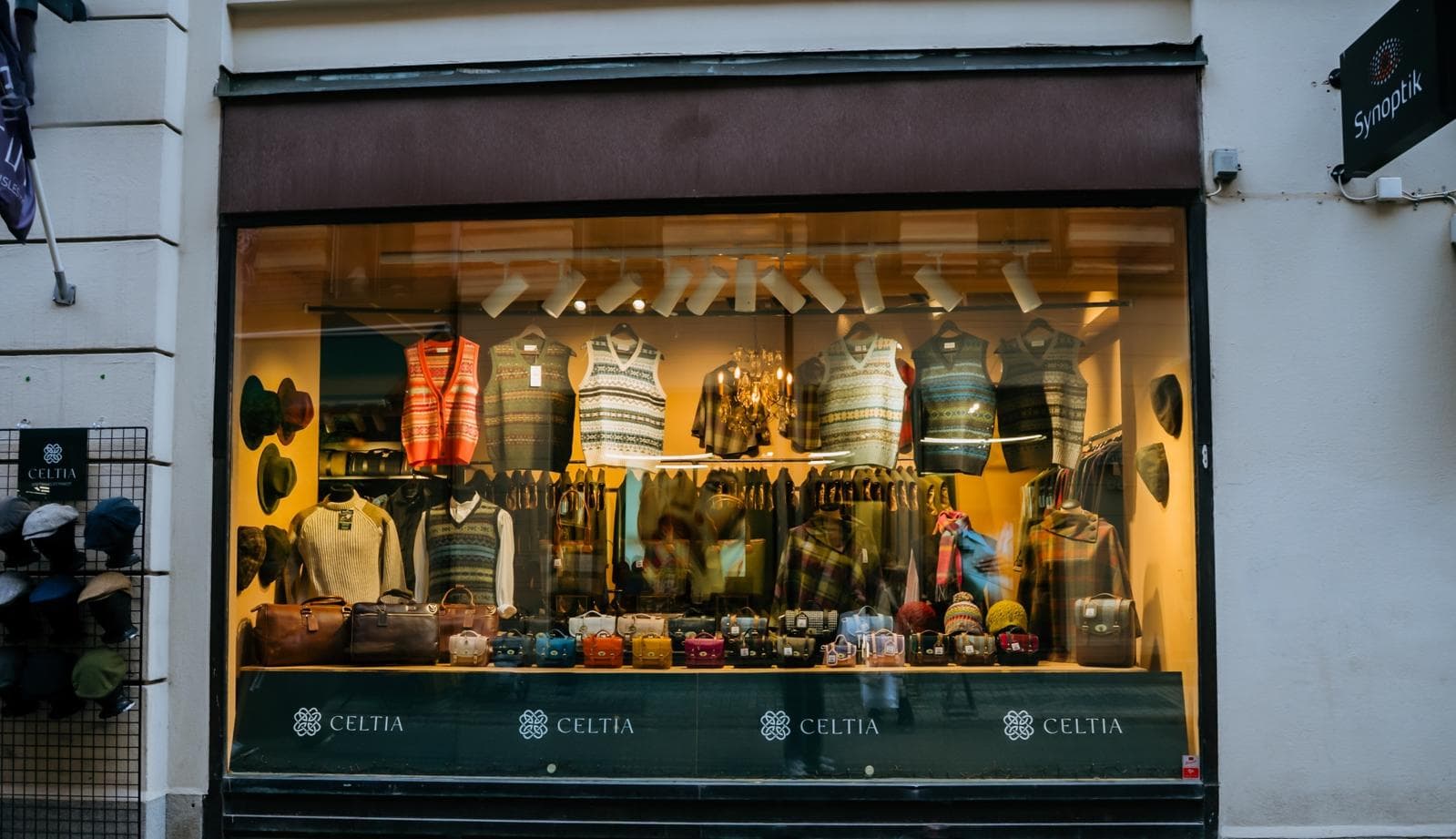 Vitrine d'une boutique de mode